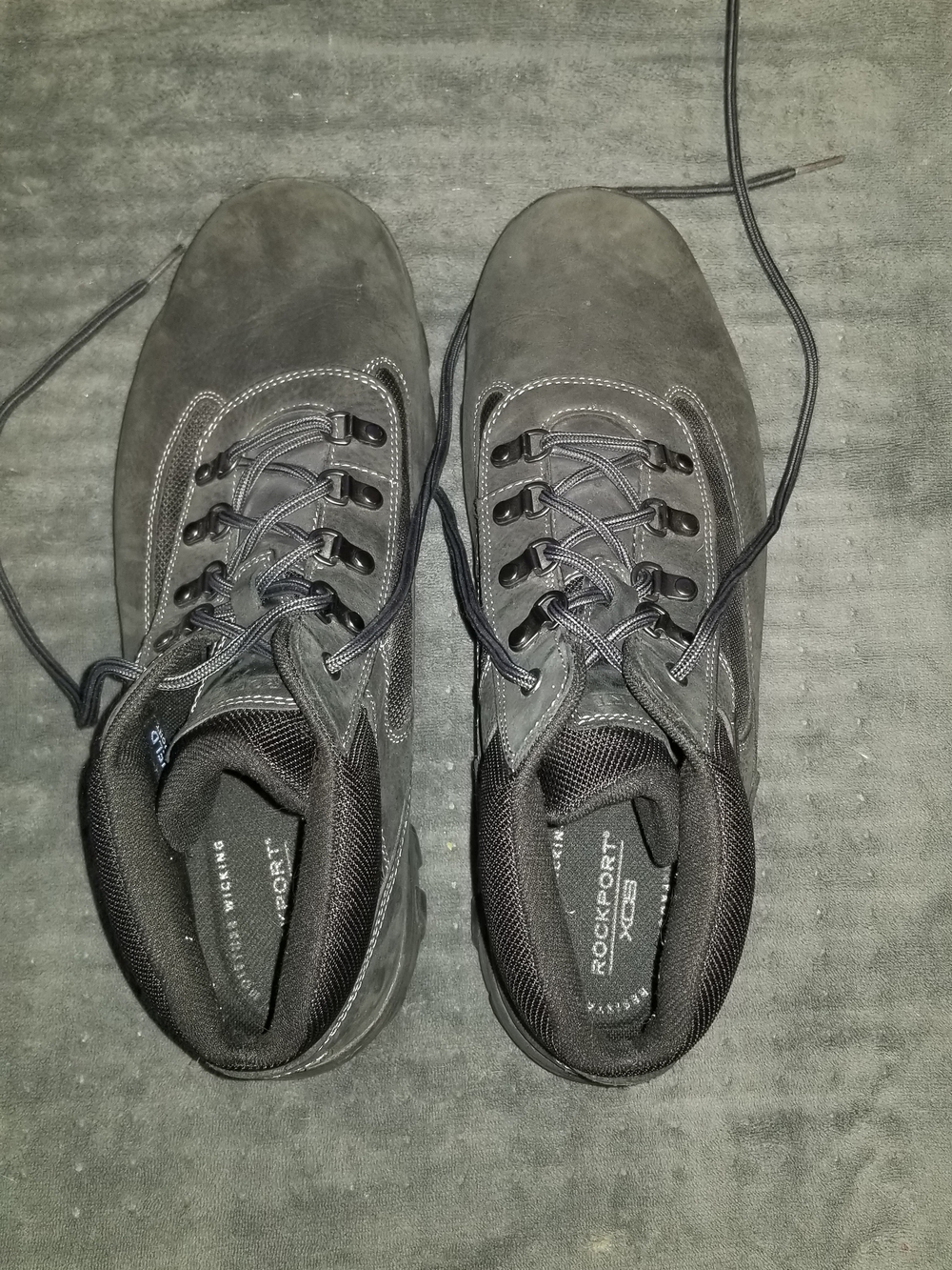 Rockport Men's Black Lace-Up Casual Boots - Picture 2 of 8